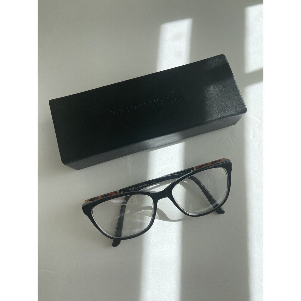 William Morris London Eyewear Women’s Eyeglasses Jasmine Black 53x14 140 C1